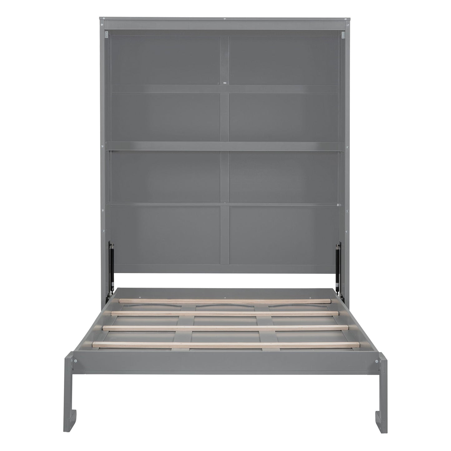 Murphy Wall Bed With Shelves, Space Saving