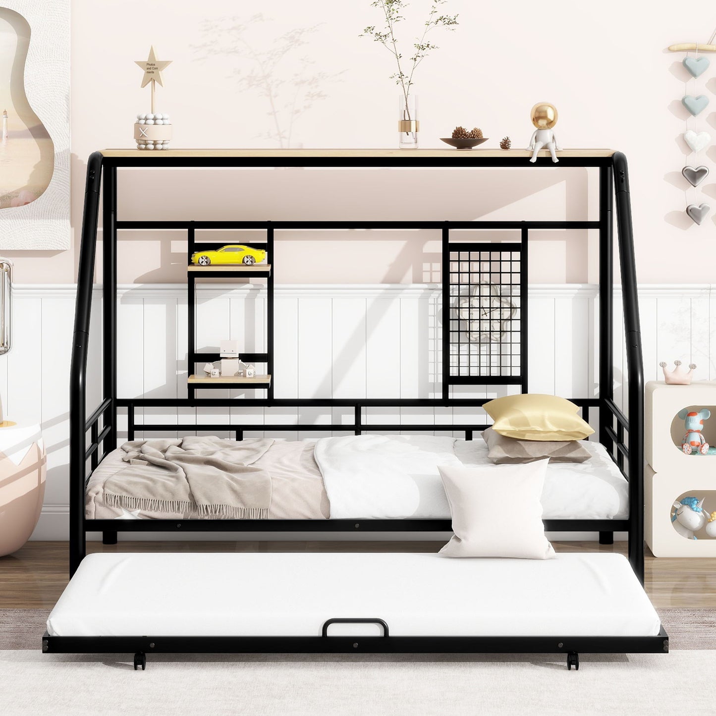Playhouse Design Bed With Trundle