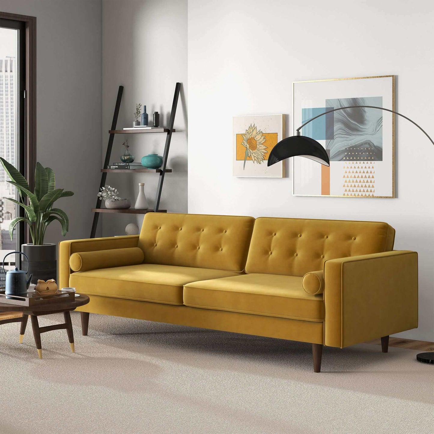 Casey - Mid Century Modern Sofa