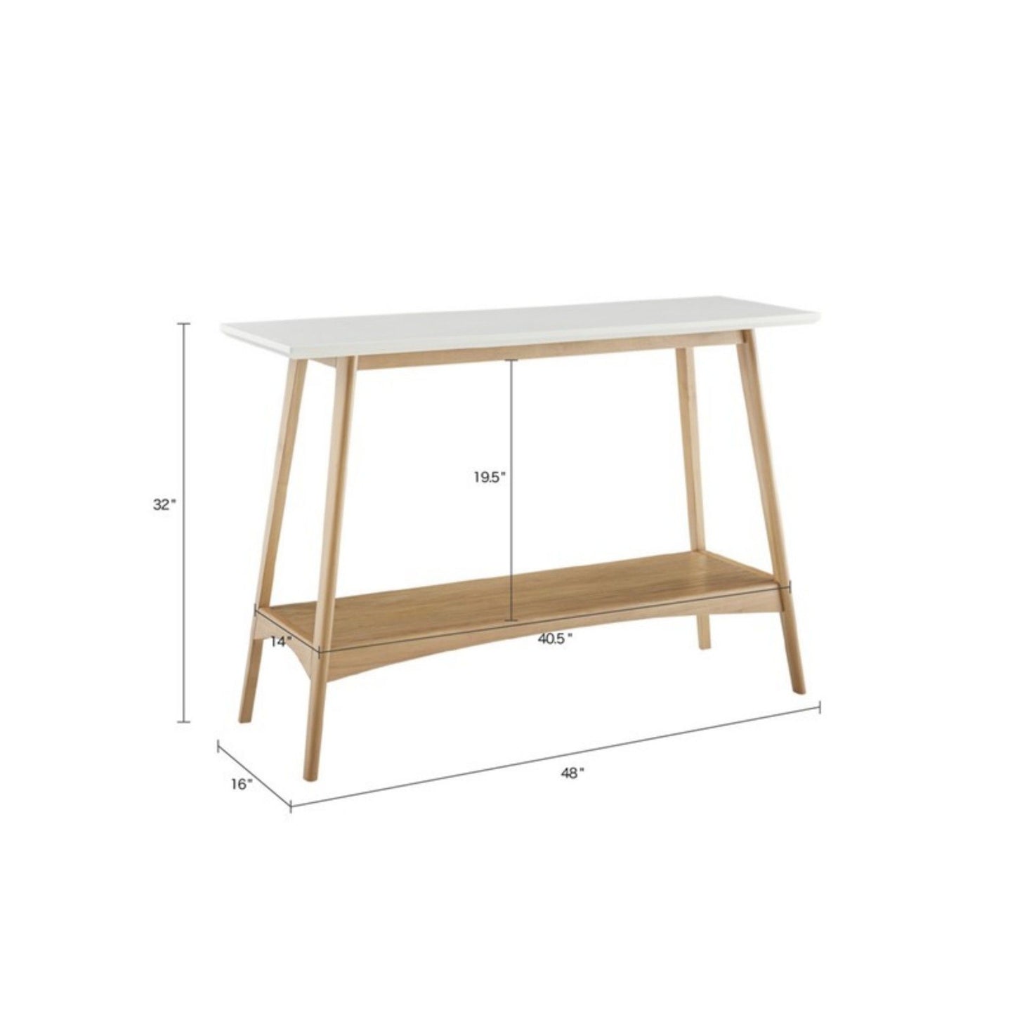 Modern Table With Extra Storage