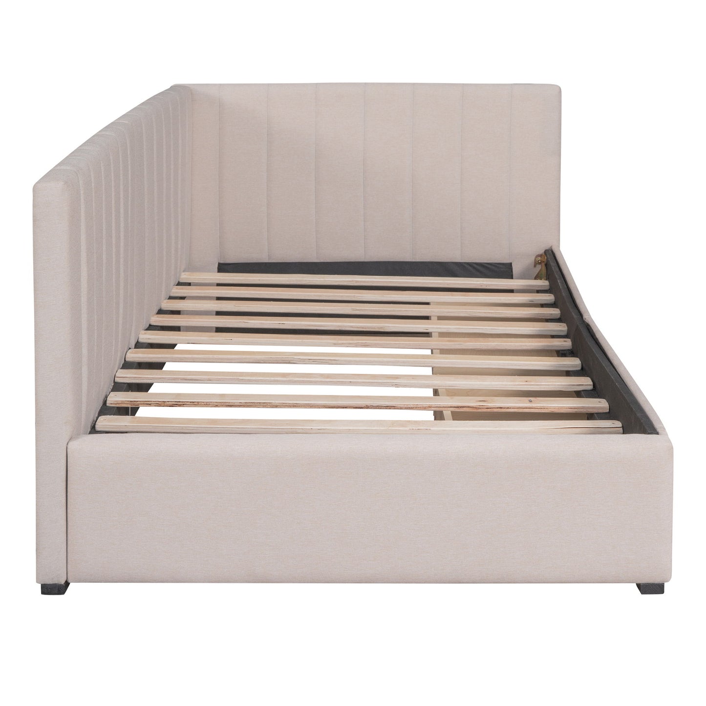 Upholstered Daybed, Sofa Bed Frame, No Box Spring Needed