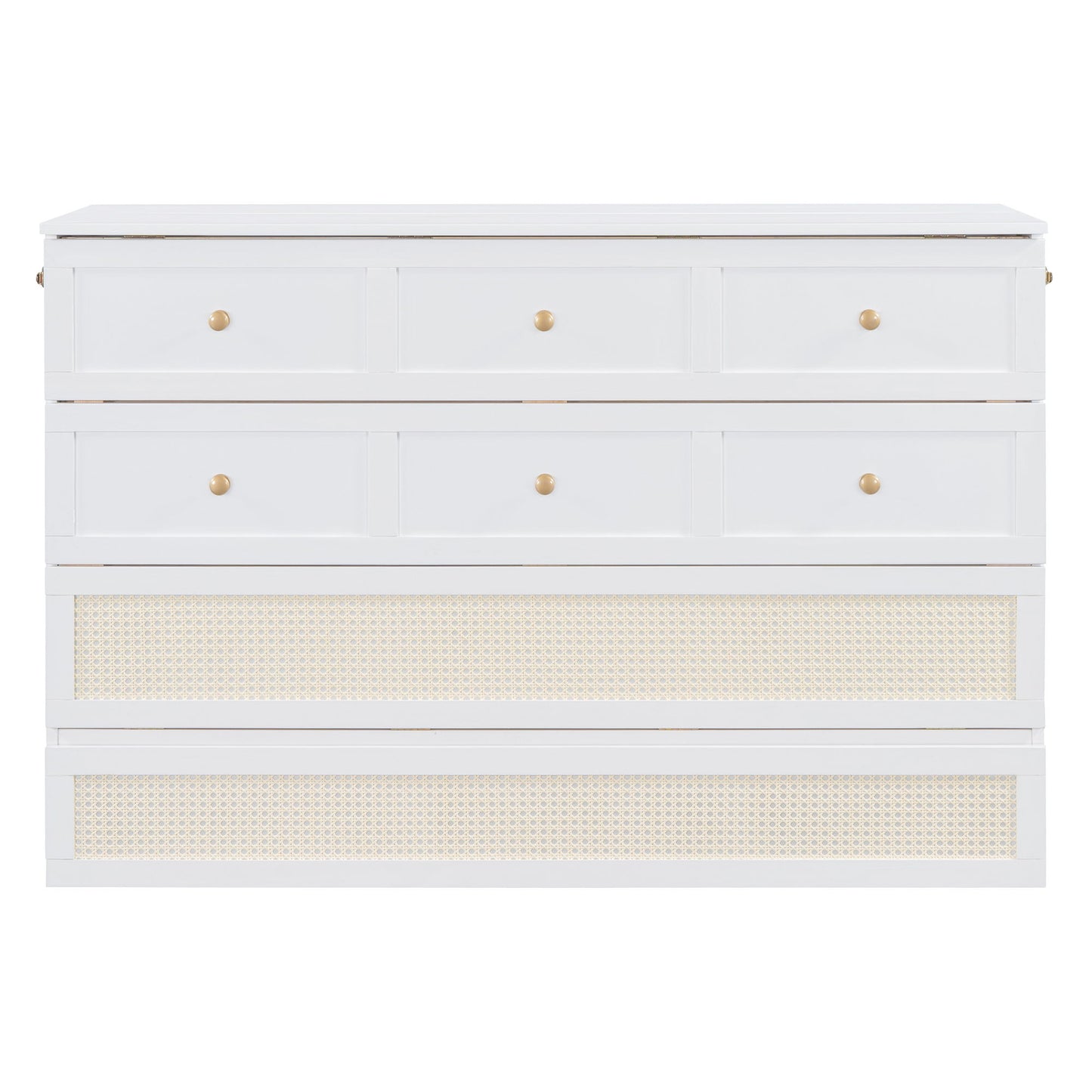 Murphy Bed With Large Drawers, Space Saving Design