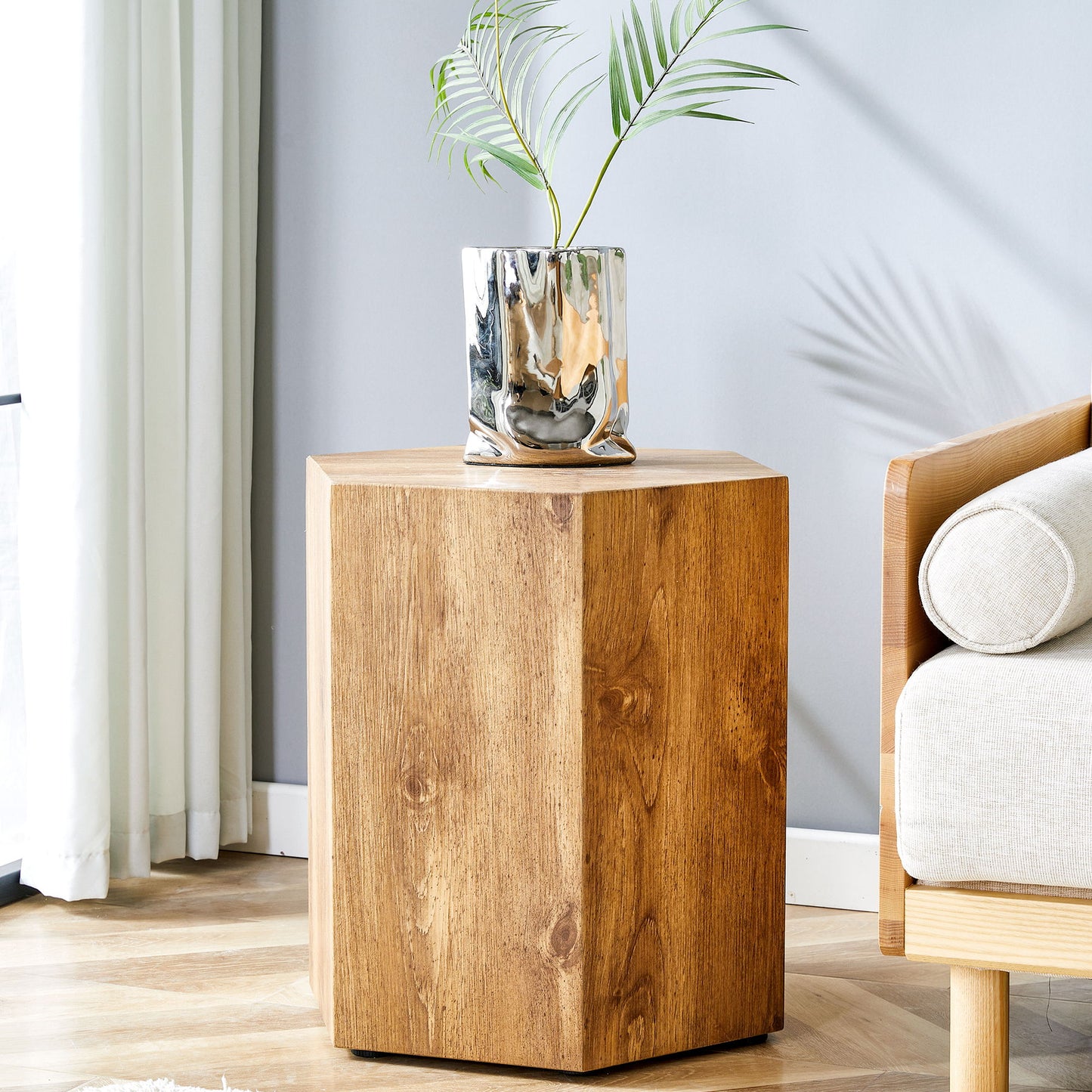 Modern Coffee Table With Complex Texture Patterns