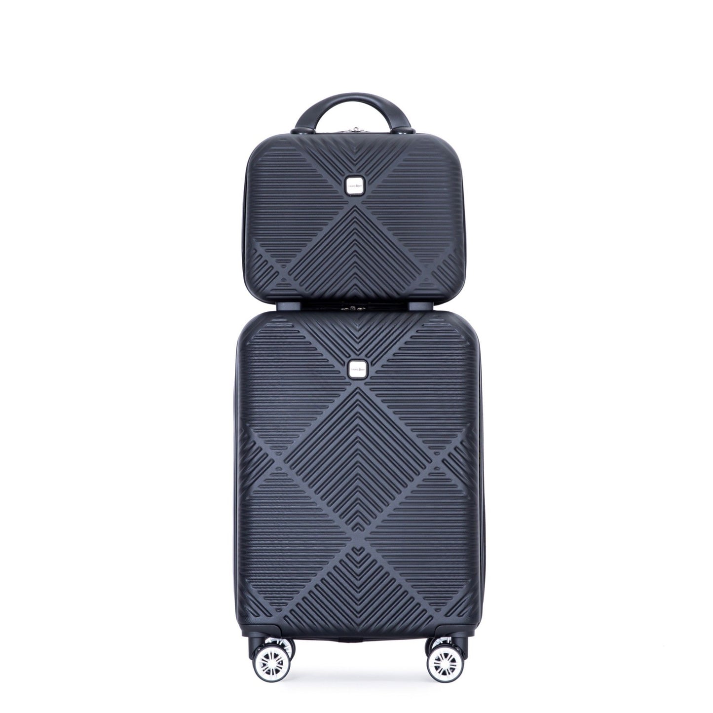 2 Piece Luggage Sets Lightweight Suitcase, Spinner Wheels