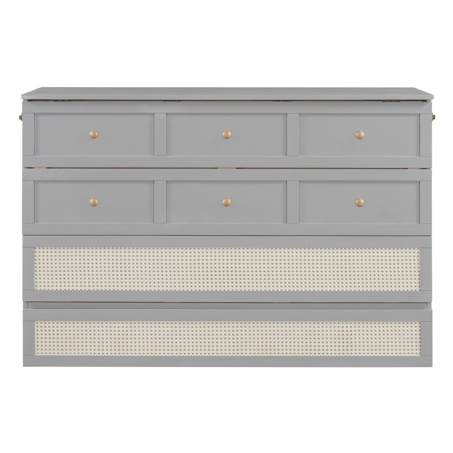 Murphy Bed With Large Drawers, Space Saving Design