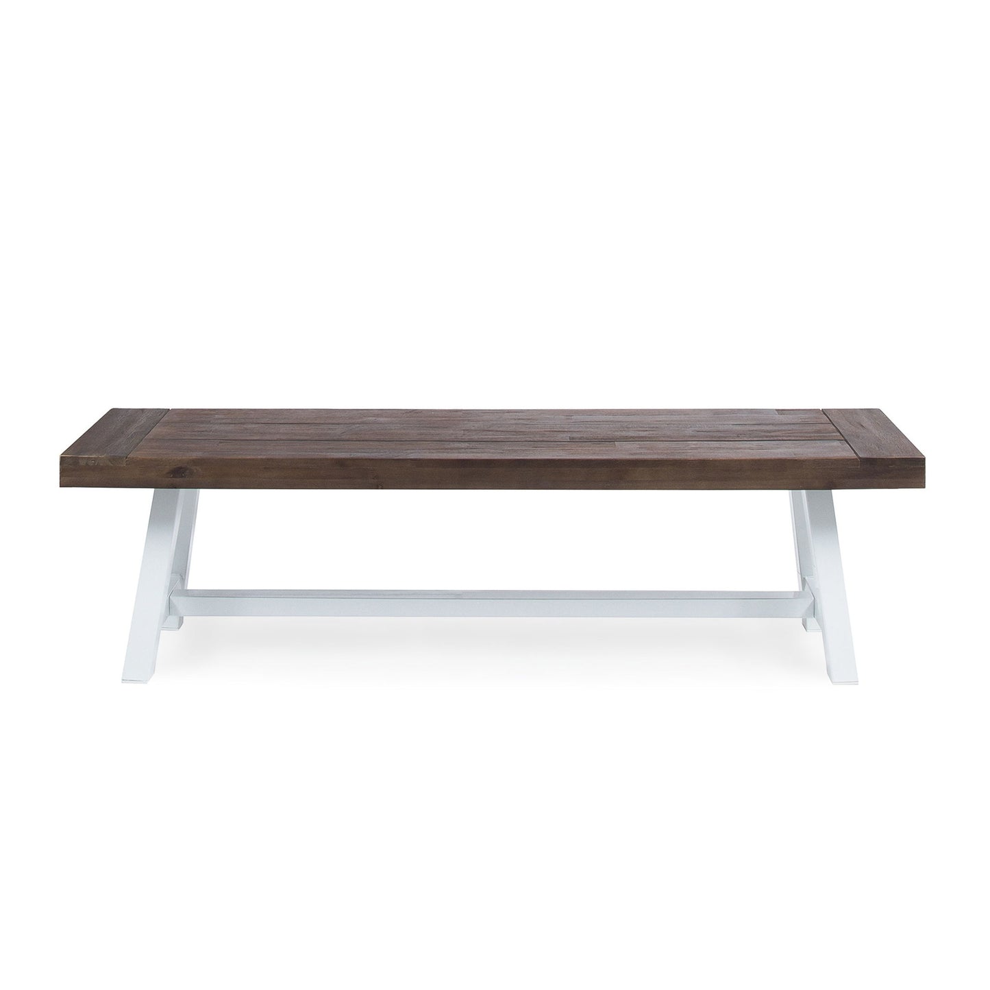 Tranquilizer - Outdoor Acacia Wood Bench With Slat Panel Design