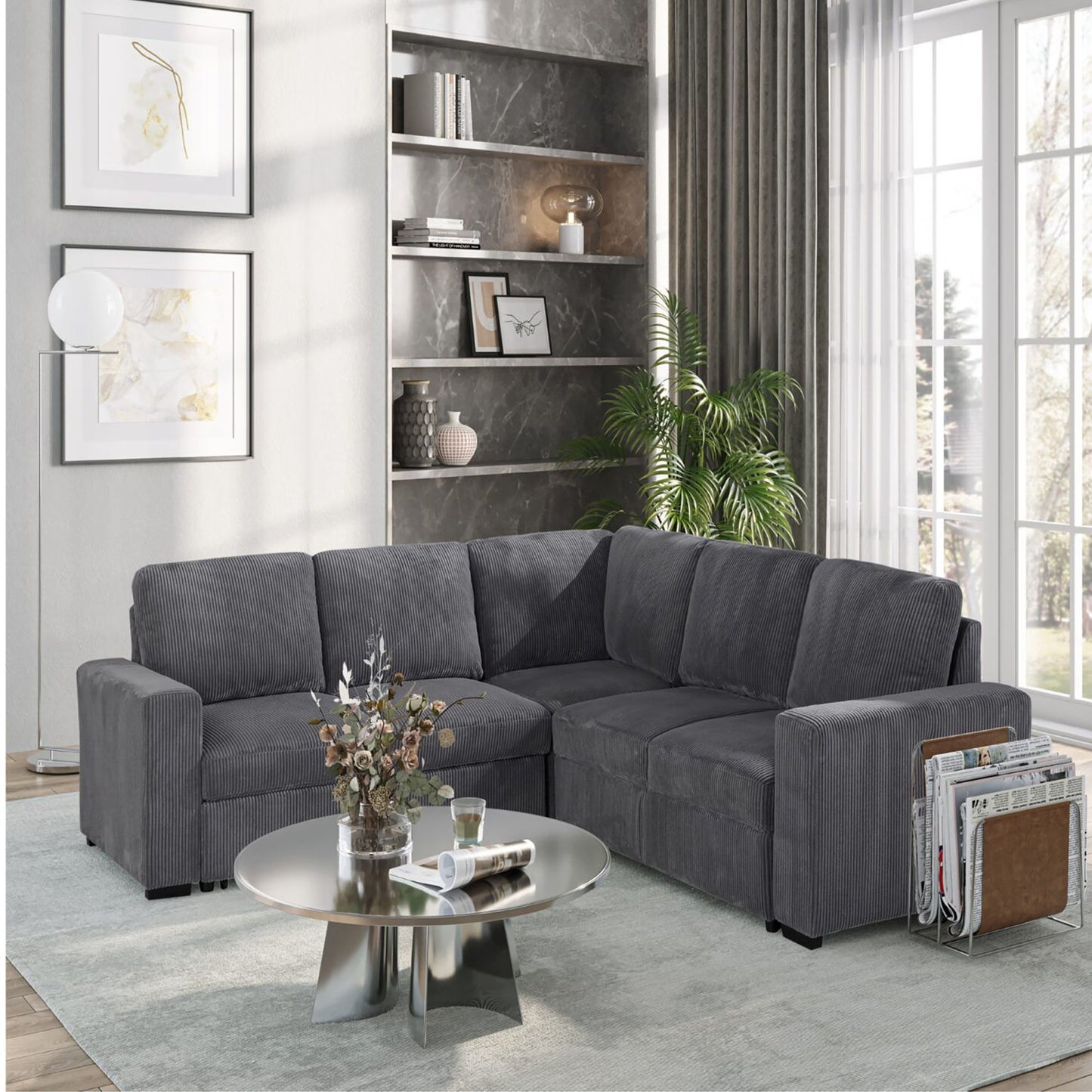 Melody - Contemporary Design Sectional Sofa