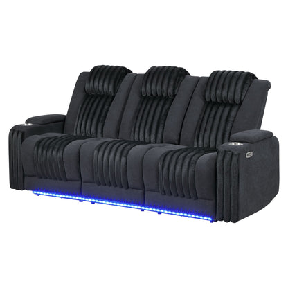 Duran - Power Reclining Sofa With Power Headrest