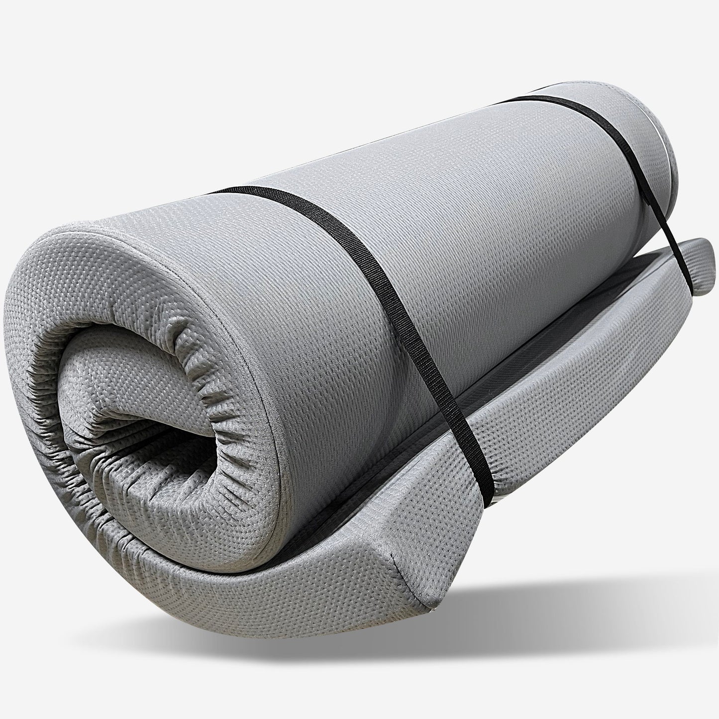 Memory Foam Camping Mattress, Foldable, Portable Comfort With Water Resistant Cover