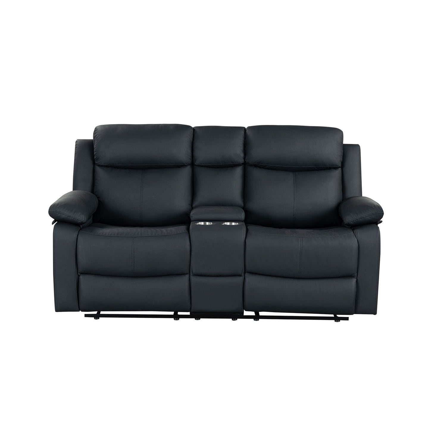 Blanche - Reclining Set With LED Lights, Speaker