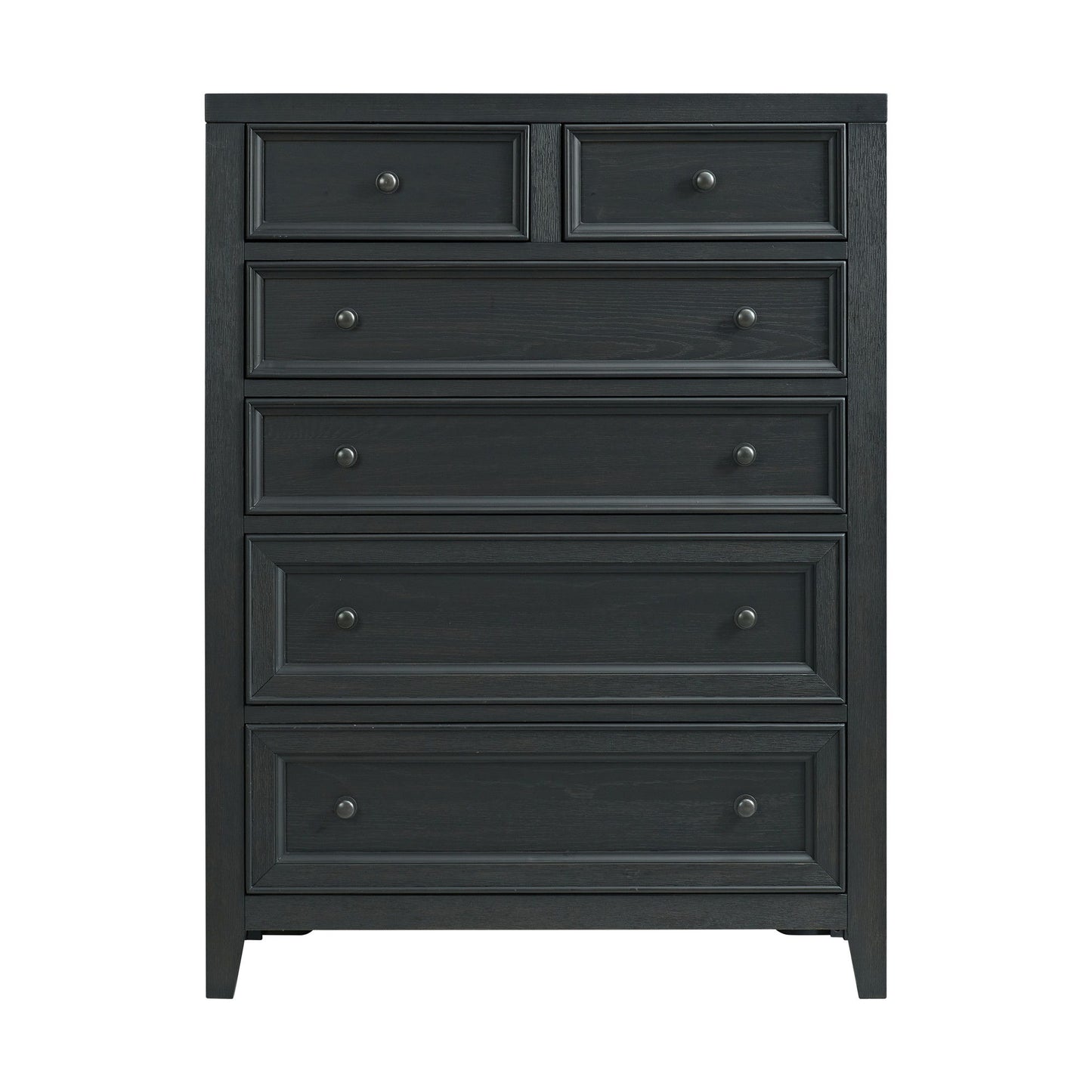 6 Drawer Chest With Knobs And Smooth Slides