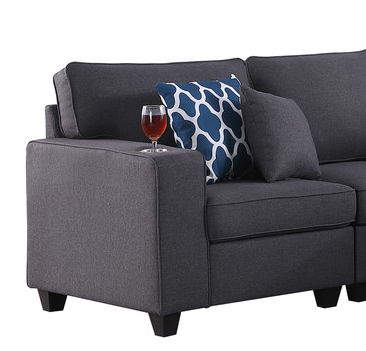 Cooper - Beautiful Sofa With Cupholder
