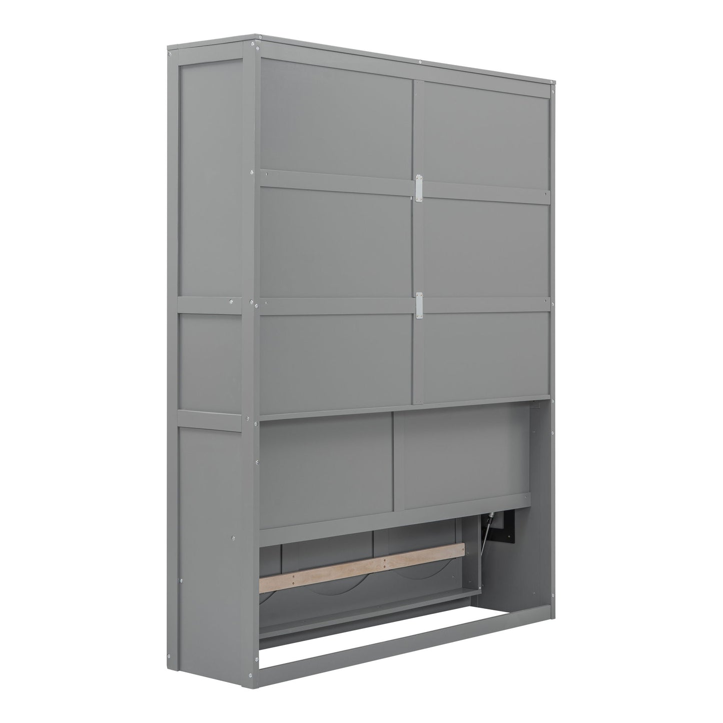 Murphy Wall Bed With Shelves, Space Saving