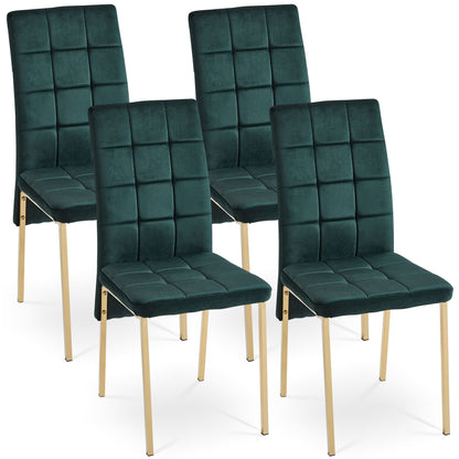 High Back Nordic Dining Chair Modern Chair With Color Legs