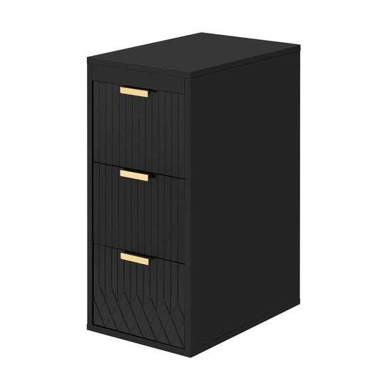 Modern Wall Mounted Floating Cabinet With Drawers For Bathroom