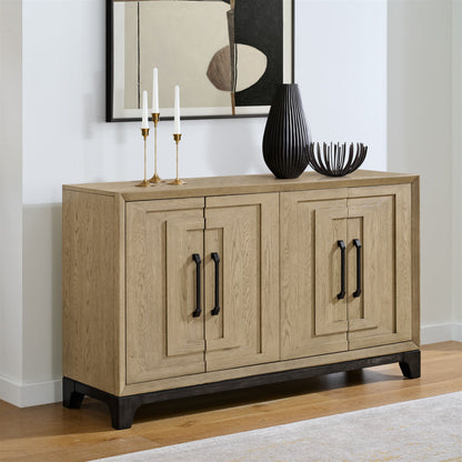 Sideboard With Ample Storage - Brown