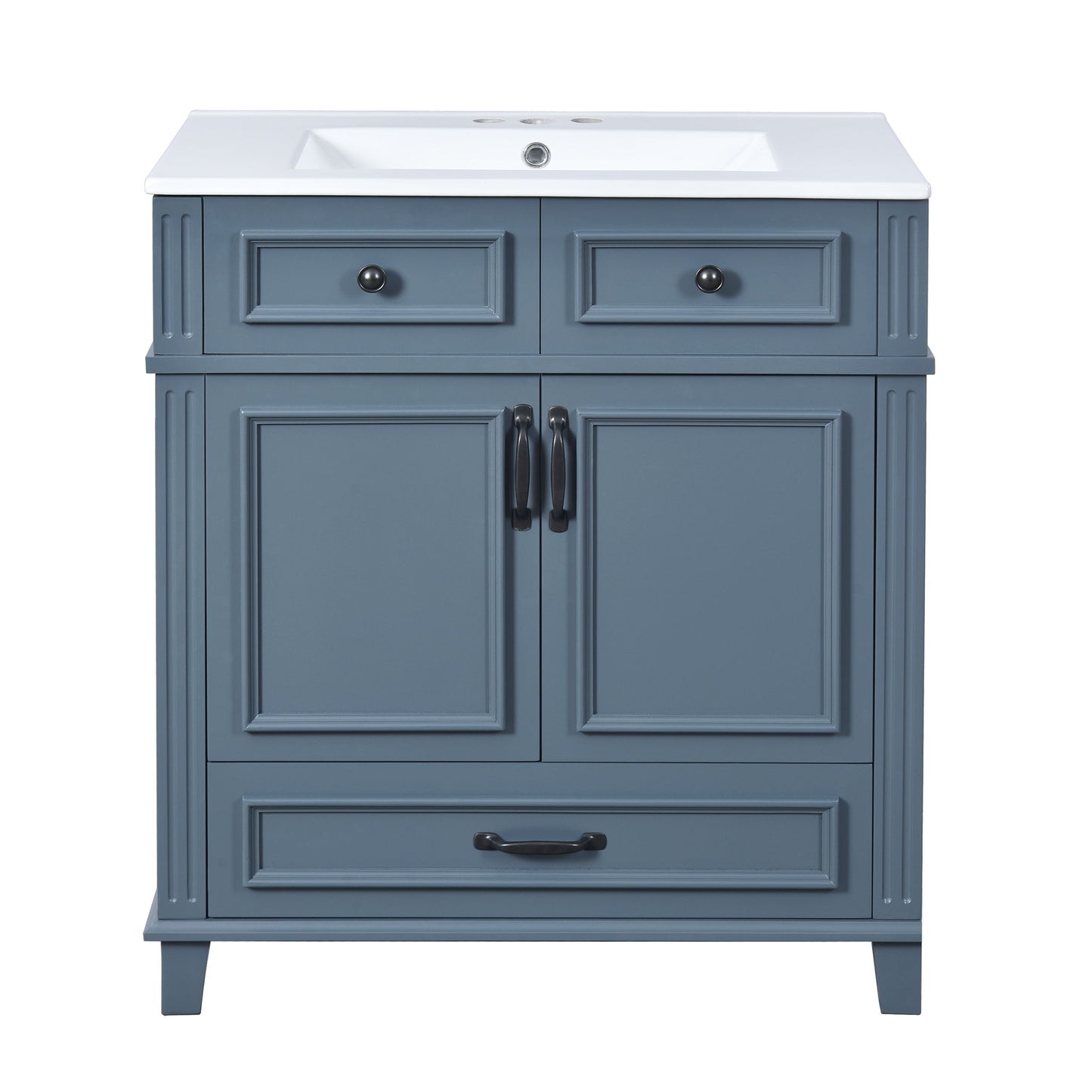 Bathroom Vanity With Sink, Storage Cabinet