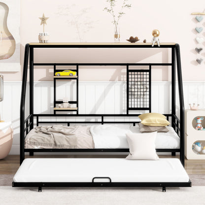 Playhouse Design Bed With Trundle