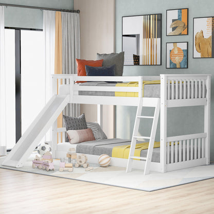 Bunk Bed & Convertible Slide And Ladder