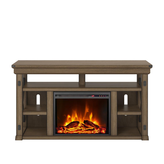 Wildwood - Fireplace TV Stand - Gray
