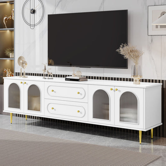 TV Cabinet With 2 Drawers And 2 Cabinets
