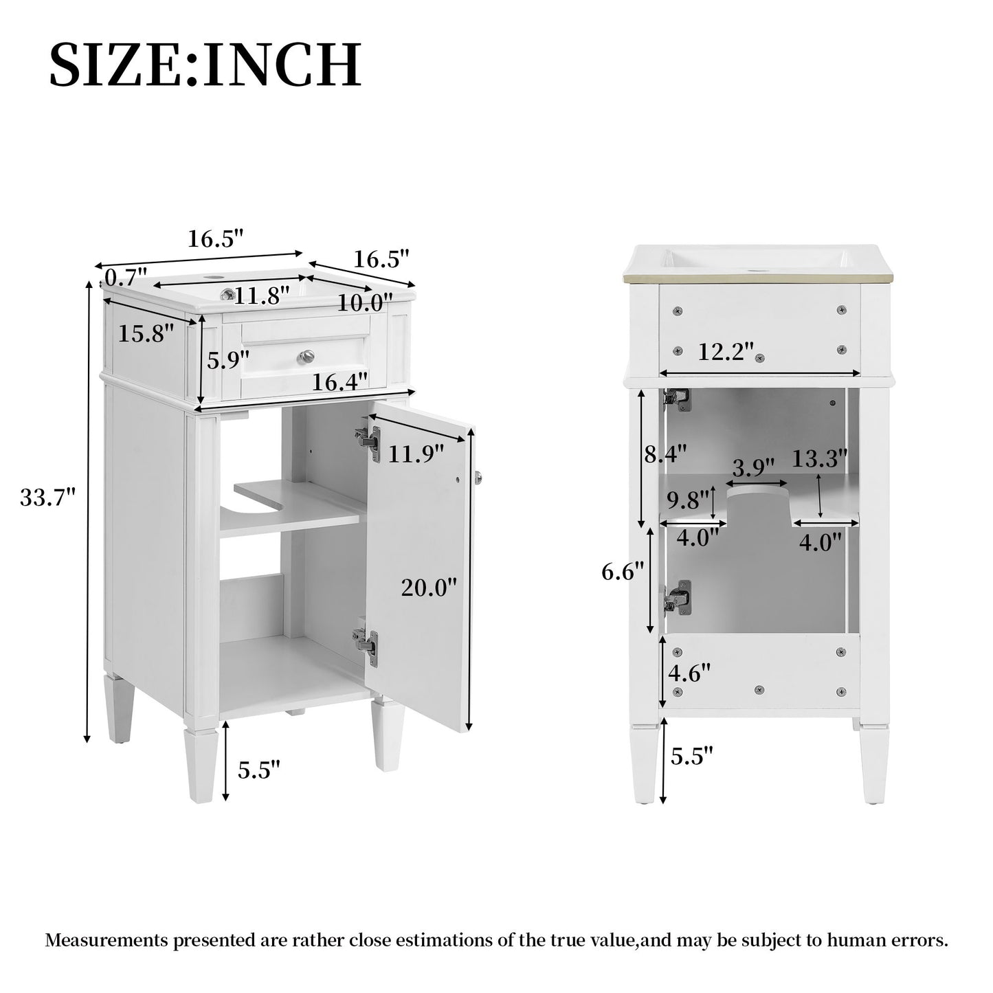 French Style Bathroom Vanity With Sink