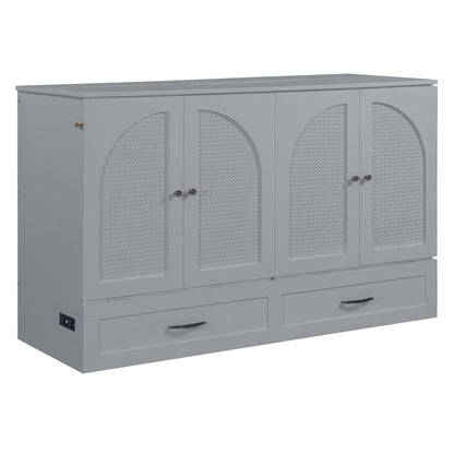 Murphy Bed With Large Drawers