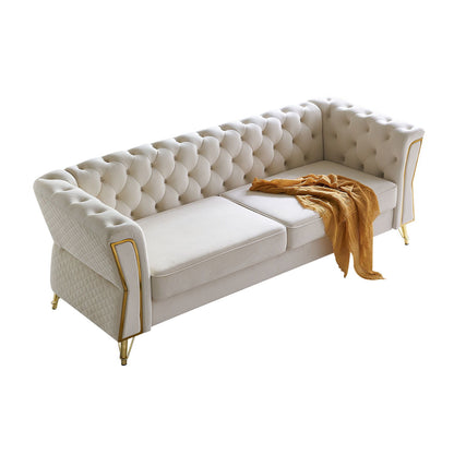 Modern Tufted Sofa For Living Room