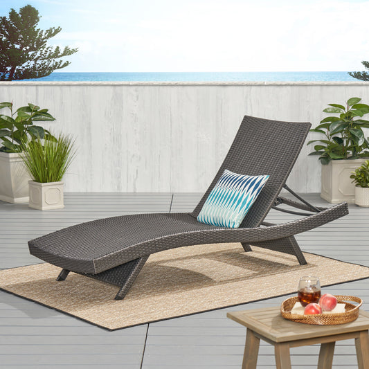 Salem - Chaise Lounge - Gray