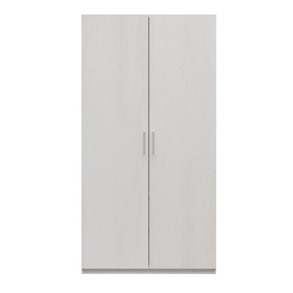 Suite Style Modular Extra Wide Wardrobe With Drawers - White