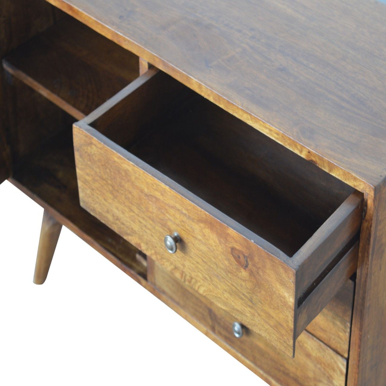 Solid Wood Carved Sideboard