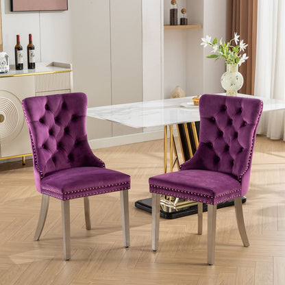 Nikki - Contemporary Upholstered Dining Chair (Set of 2)