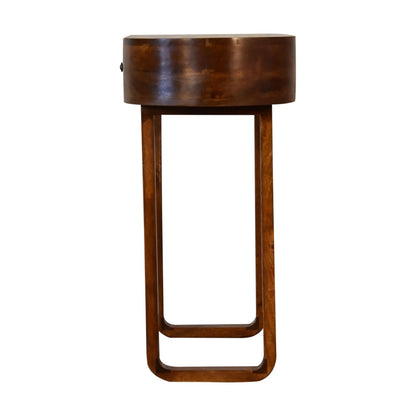 Round Coffee Table - Chestnut