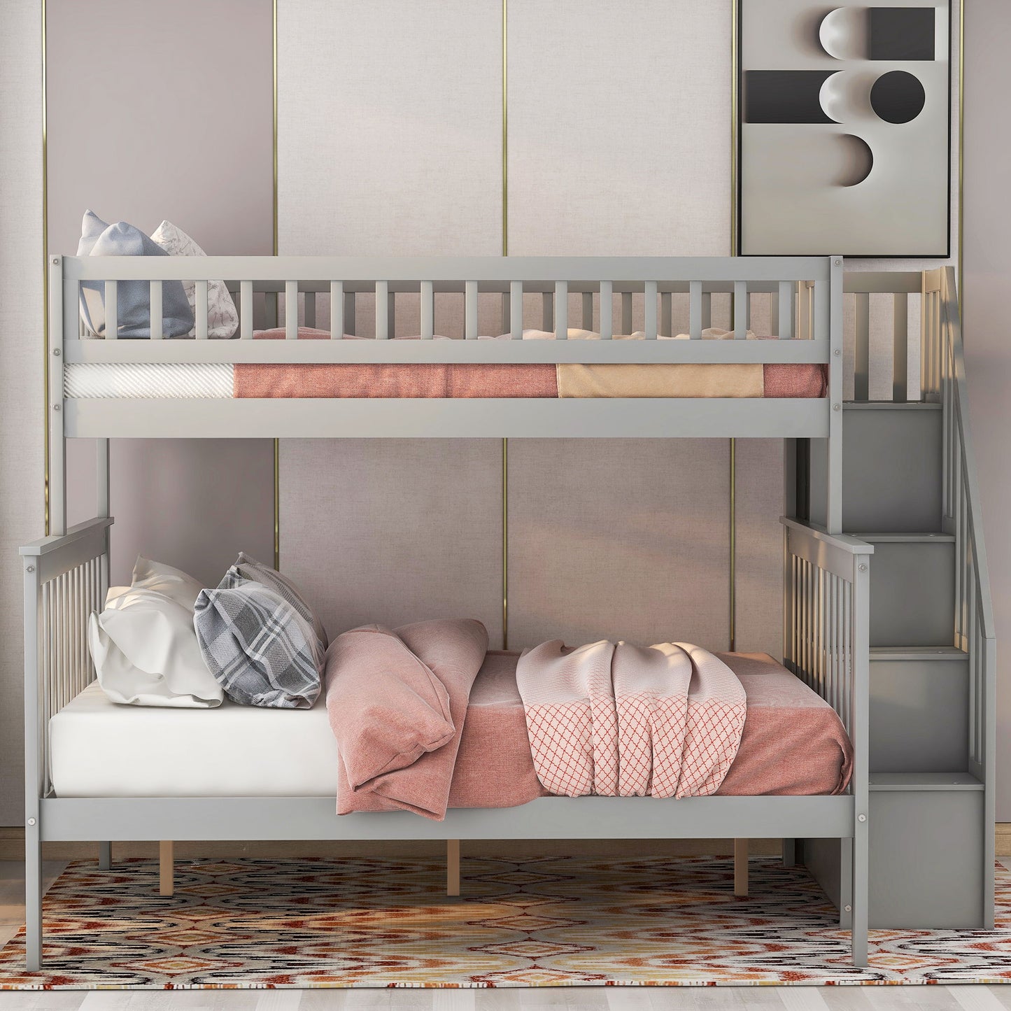 Bunk Bed With Staircase