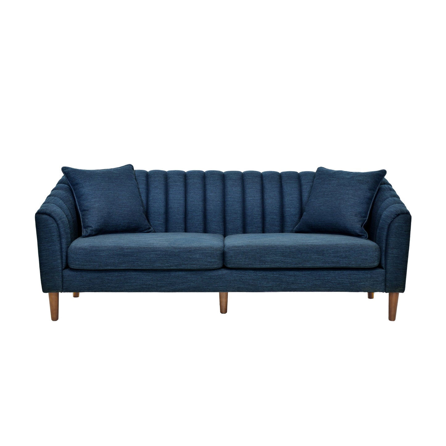 Contemporary 3 Seater Sofa With Accents