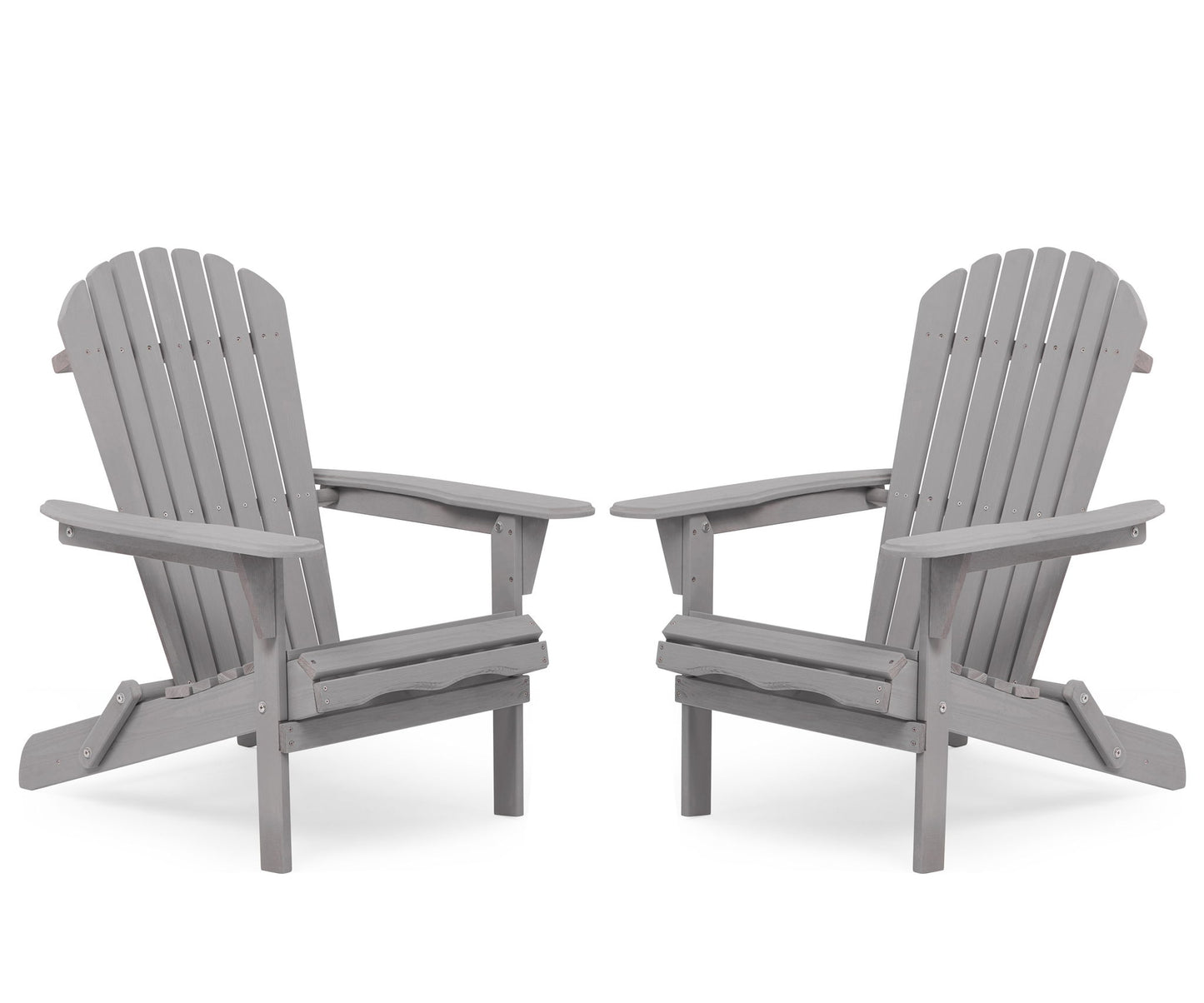 Lounge Patio Chair For Garden Outdoor Wooden Folding Adirondack Chair (Set of 2) Solid Cedar Wood Lounge Patio Chair For Garden
