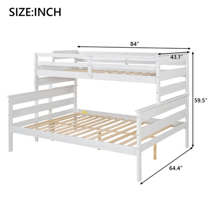 Detachable Design Bunk Bed With Ladder