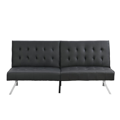 Comfortable Futon Sofa Bed - Black