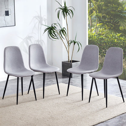 Combined Spoon Chairs, Perfectly Matching Minimalist And Scandinavian Style