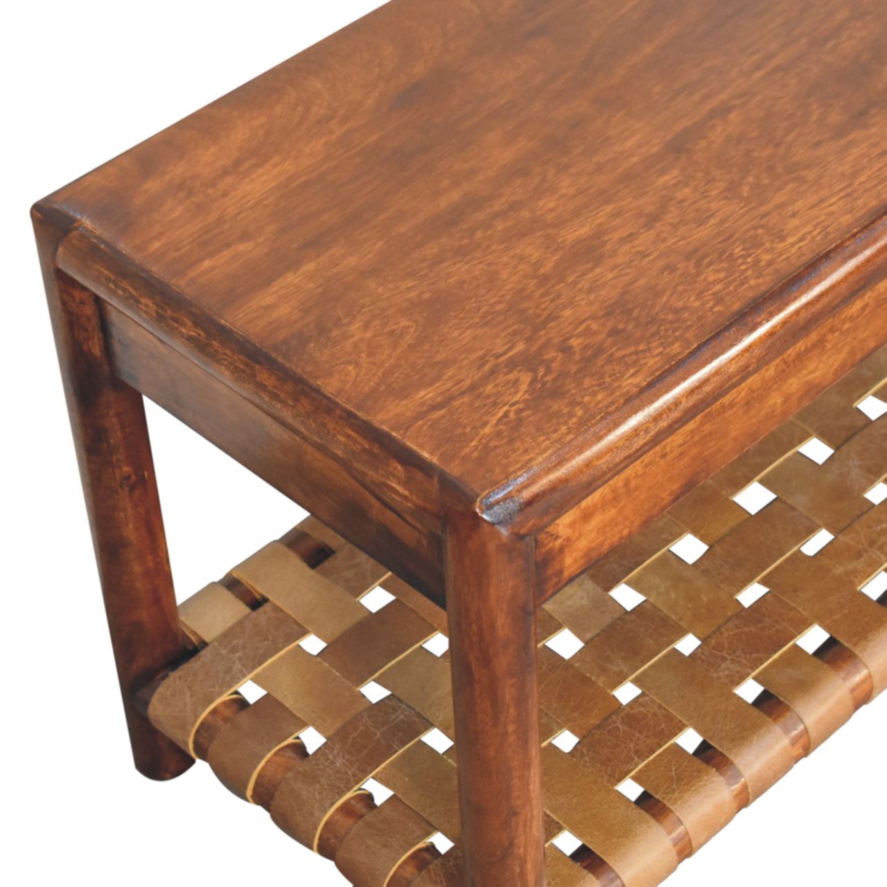 Regency - Woven Bench - Brown