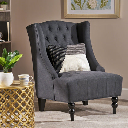 Toddman - Hi - Back Club Chair With Elegant Design