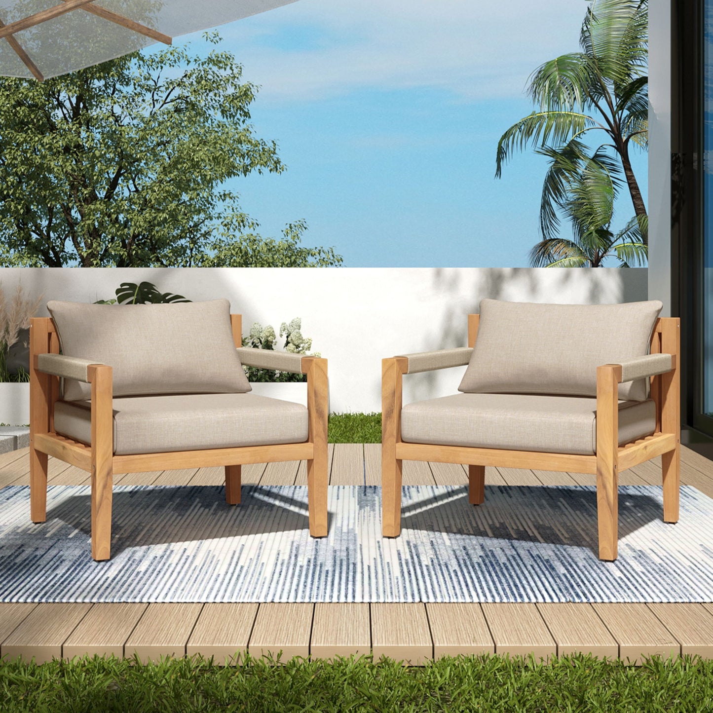 Outdoor Leisure Chair, Comfortable & Versatile For Any Patio