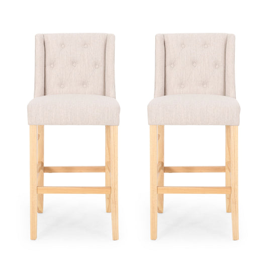 Ethereon - Tufted Counter Stool (Set of 2)