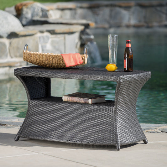 Berkeley - Chaise Lounge Side Table - Gray