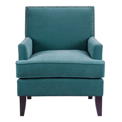 Colton - Track Arm Club Chair With Nailhead Trim