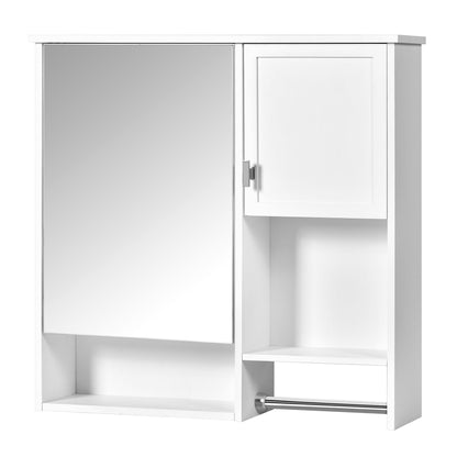 Modern Wall Mounted Bathroom Medicine Cabinet, Bathroom Wall Storage Cabinet With Mirror