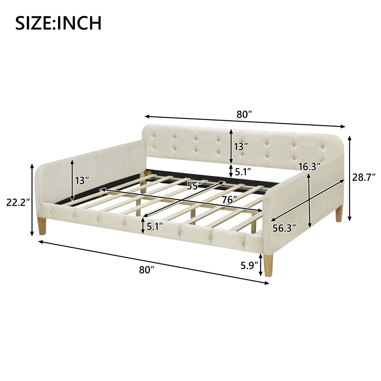 Upholstered Daybed