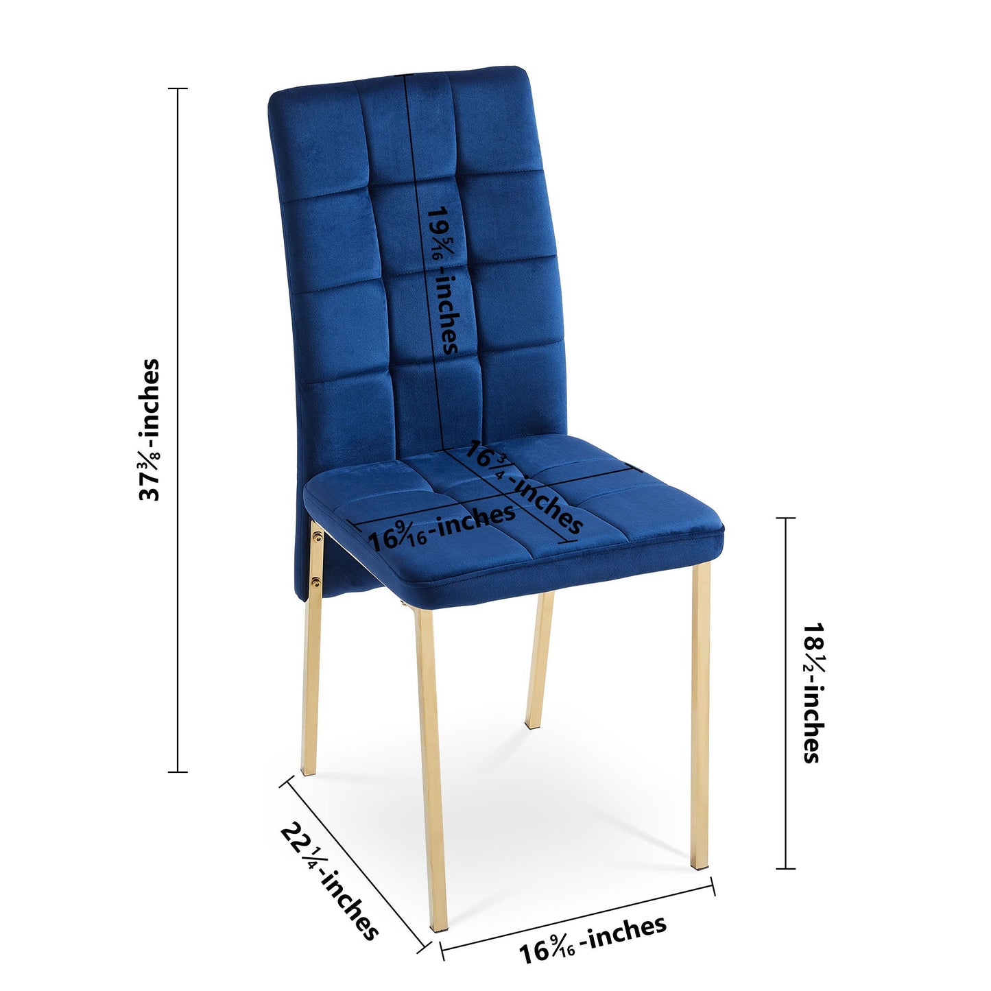 High Back Nordic Dining Chair Modern Chair With Color Legs