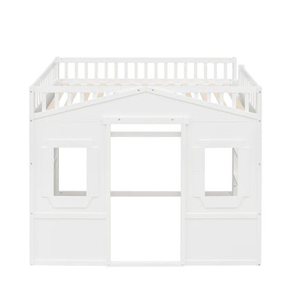 House Loft Bed With Ladder