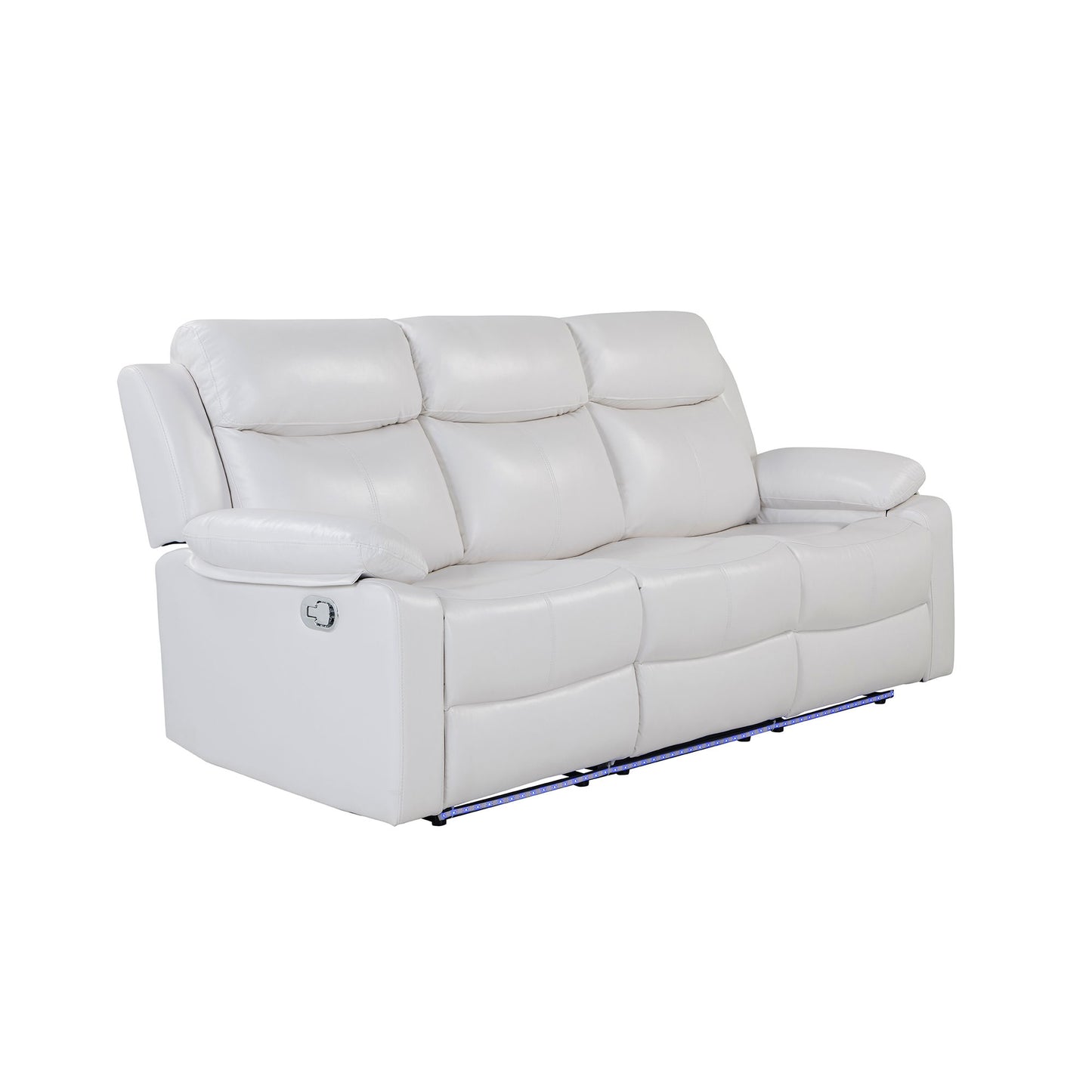 Blanche - Reclining Sofa With LED Lights